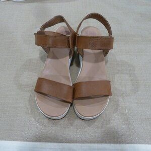 Sorel Platform Wedge Sandals size 9